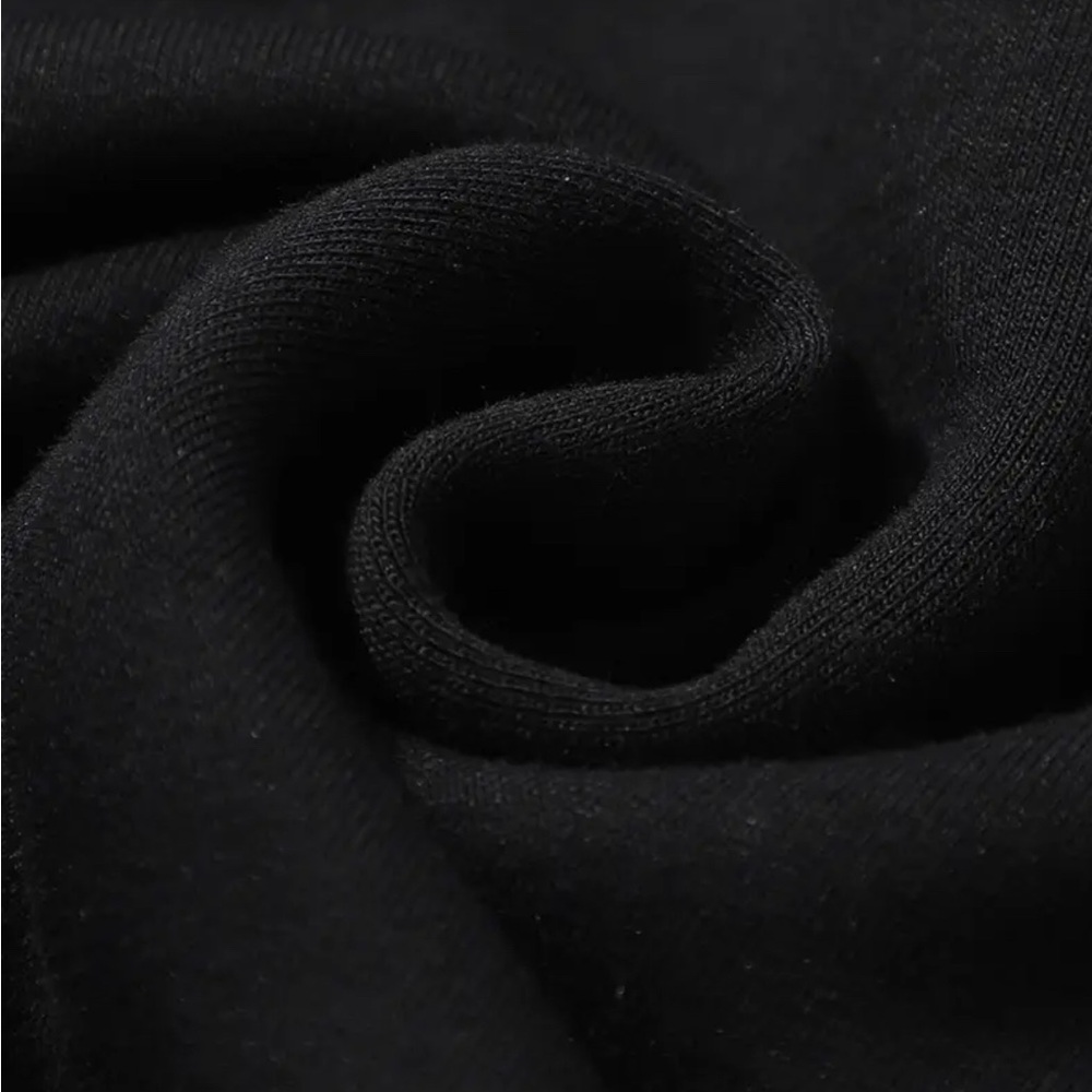 Black T-Shirt with Cartoon Tiger Print - Picture 4 of 5